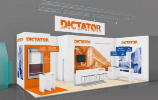 New DICTATOR booth
