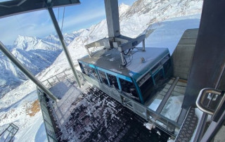 Schiebetüren Perron Hohtälli Zermatt